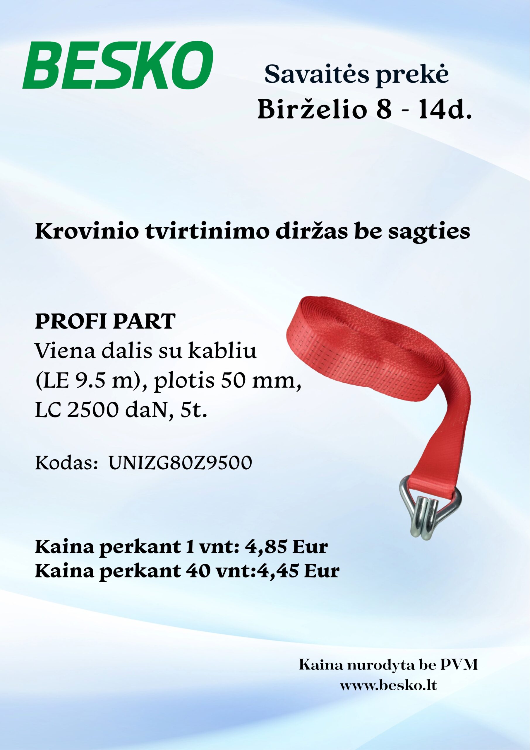 SAVAITĖS PREKĖ BIRŽELIO 08 – 14D.